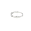 Churumbela en oro blanco de 14K con diamantes de 0.16 ct, elegancia delicada