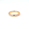 Argolla de Matrimonio en Oro Rosa de 14K