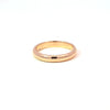 Argolla de Matrimonio en Oro Rosa de 14K