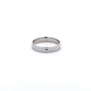 Argolla de Matrimonio en Oro Blanco de 14K