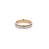 Argolla de Matrimonio Bicolor de 14K