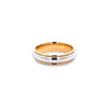 Argolla de Matrimonio Bicolor de 14K