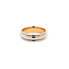 Argolla de Matrimonio Bicolor de 14K
