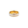 Argolla de Matrimonio Bicolor de 14K