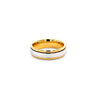 Argolla de Matrimonio Bicolor de 14K