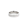 Argolla de Matrimonio en Oro Blanco de 14K