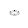 Argolla de Matrimonio en Oro Blanco de 14K