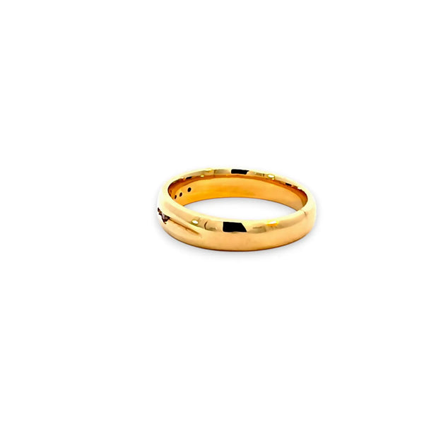 Argolla de Matrimonio en Oro Amarillo de 14K