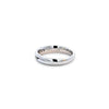 Argolla de Matrimonio en Oro Blanco de 14K