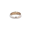 Argolla de Matrimonio en Oro Blanco de 14K