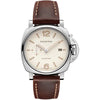 Reloj Panerai Luminor Due de acero automático de 42 mm con correa piel