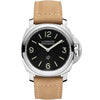 Reloj Panerai Luminor de acero manual de 44 mm en negro