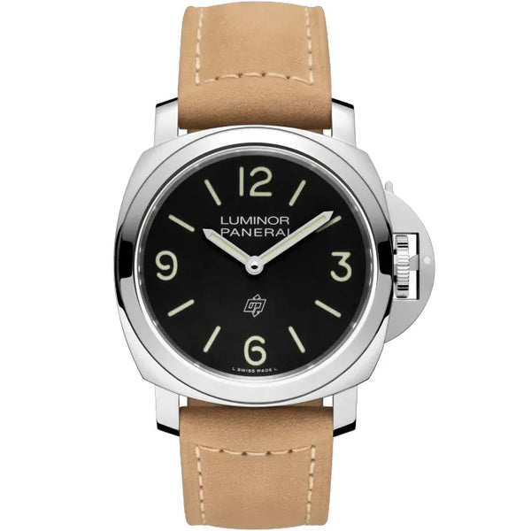 Reloj Panerai Luminor de acero manual de 44 mm en negro