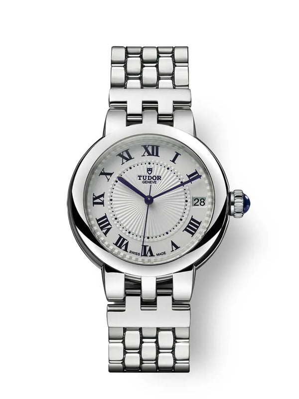 Reloj Tudor Clair de Rose en acero de 34MM movimiento automático, esfera blanca