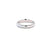 Argolla de Matrimonio en Oro Blanco de 14K