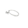 Anillo Solitario en 14k en Oro Blanco con 0.15 CT en Diamantes