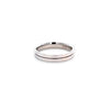 Argolla de Matrimonio en Oro Blanco de 14K