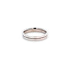 Argolla de Matrimonio en Oro Blanco de 14K