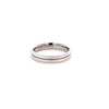 Argolla de Matrimonio en Oro Blanco de 14K