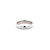 Argolla de Matrimonio en Oro Blanco de 14K