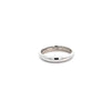Argolla de Matrimonio en Oro Blanco de 14K