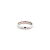 Argolla de Matrimonio en Oro Blanco de 14K