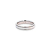 Argolla de Matrimonio en Oro Blanco de 14K
