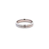 Argolla de Matrimonio en Oro Blanco de 14K