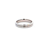 Argolla de Matrimonio en Oro Blanco de 14K