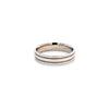 Argolla de Matrimonio en Oro Blanco de 14K