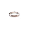 Argolla de Matrimonio en Oro Blanco de 14K