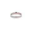 Argolla de Matrimonio en Oro Blanco de 14K