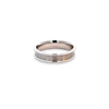 Argolla de Matrimonio en Oro Blanco de 14K