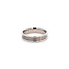 Argolla de Matrimonio en Oro Blanco de 14K