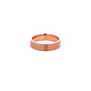 Argolla de Matrimonio en Oro Rosa de 14K