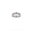 Argolla de Matrimonio en Oro Blanco de 14K
