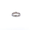 Argolla de Matrimonio en Oro Blanco de 14K