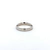 Argolla de Matrimonio en Oro Blanco de 14K