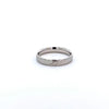 Argolla de Matrimonio en Oro Blanco de 14K
