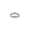 Argolla de Matrimonio en Oro Blanco de 14K