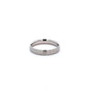 Argolla de Matrimonio en Oro Blanco de 14K