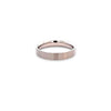 Argolla de Matrimonio en Oro Blanco de 14K