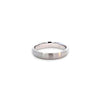 Argolla de Matrimonio en Oro Blanco de 14K
