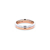 Argolla de Matrimonio Bicolor de 14K