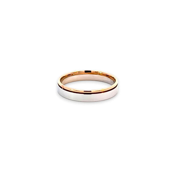 Argolla de Matrimonio Bicolor de 14K