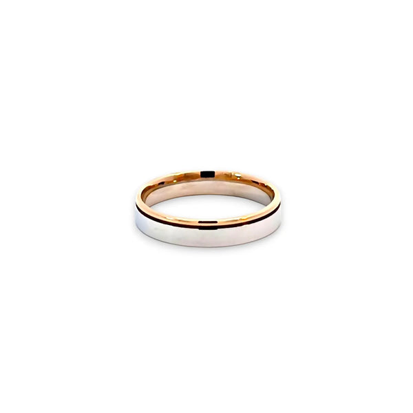 Argolla de Matrimonio Bicolor de 14K