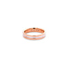 Argolla de Matrimonio Bicolor de 14K