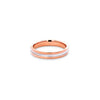 Argolla de Matrimonio Bicolor de 14K