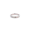 Argolla de Matrimonio en Oro Blanco de 14K
