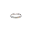 Argolla de Matrimonio en Oro Blanco de 14K